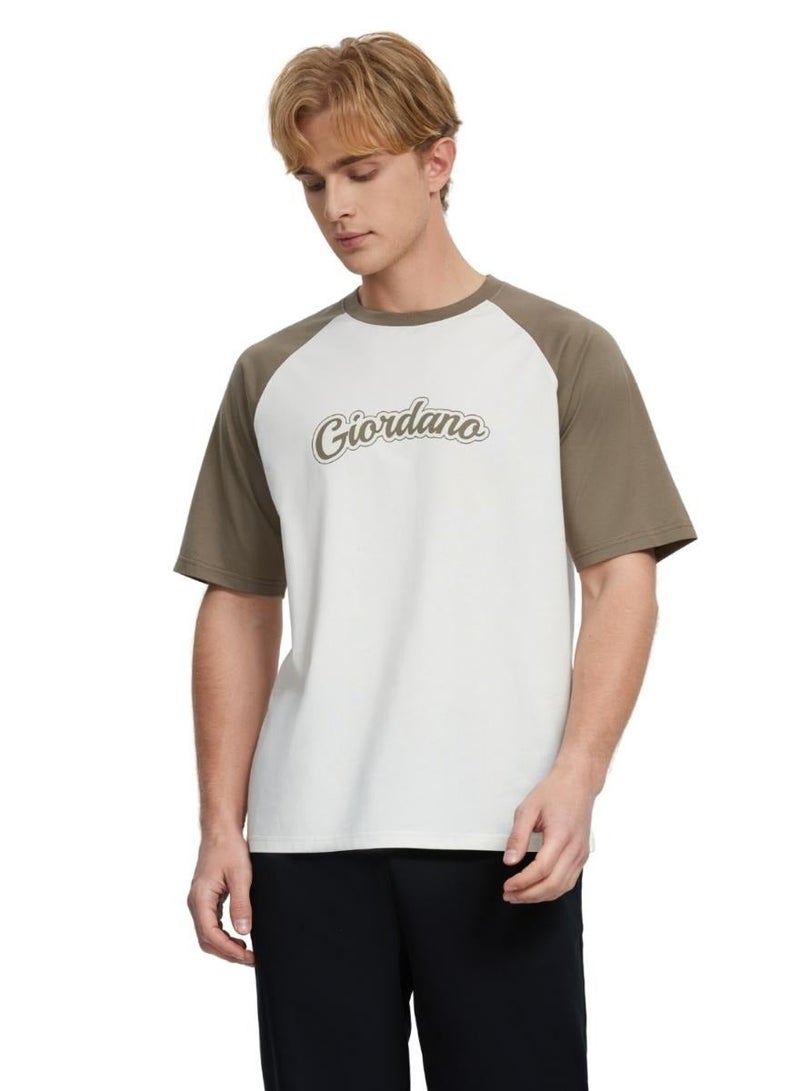 GIORDANO Men's Signature Print Tee - Multicolour - Image 2